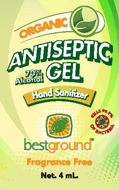 Label (Organic Gel Sachet 4ml Print)